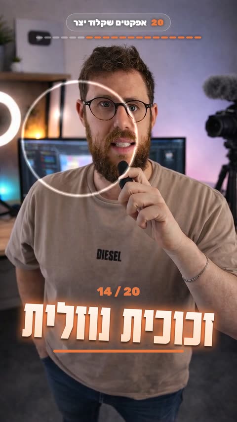 אפקט זכוכית נוזלית לריל עם קלוד קוד - פריים מתוך הסרטון